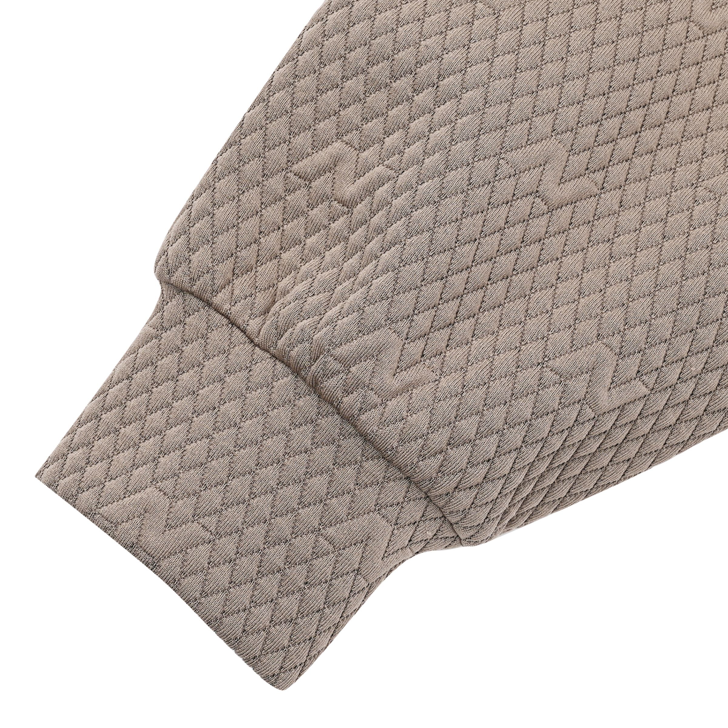 キルトジャガードフーディー