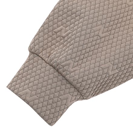 キルトジャガードフーディー