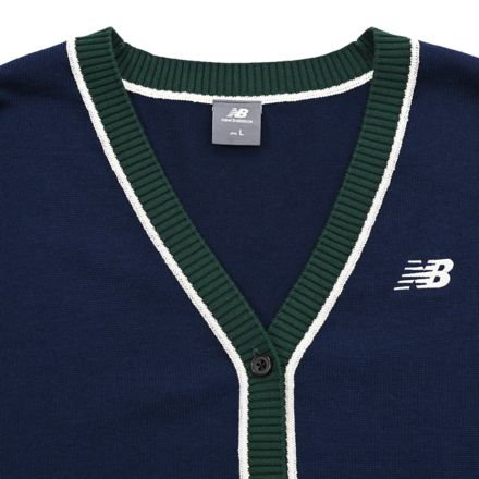 ラインニットカーディガン