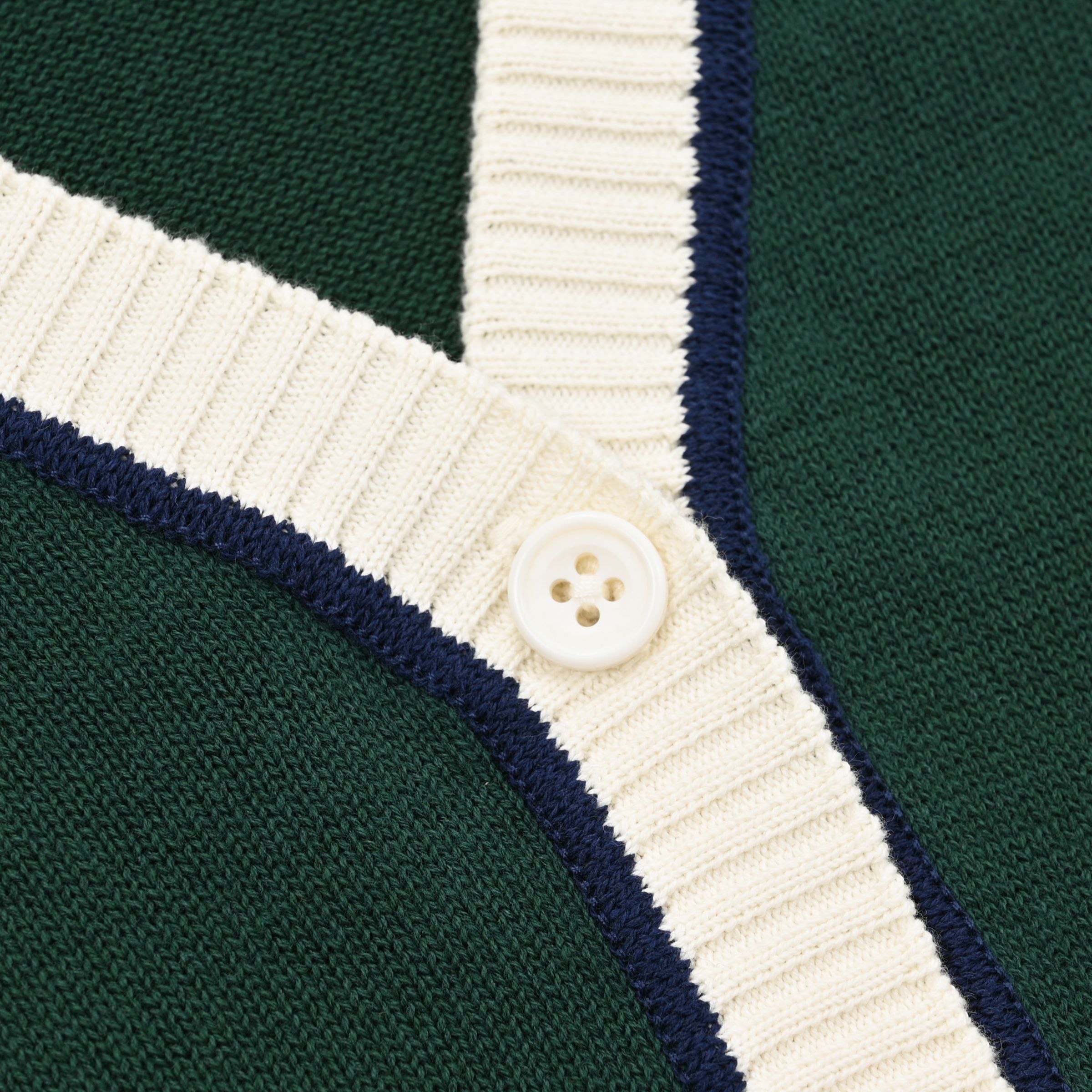 ラインニットカーディガン