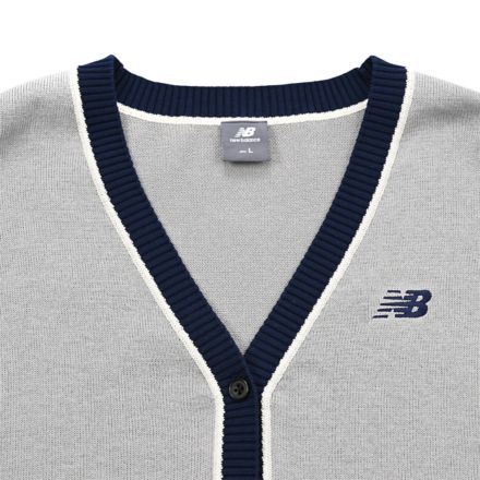 ラインニットカーディガン