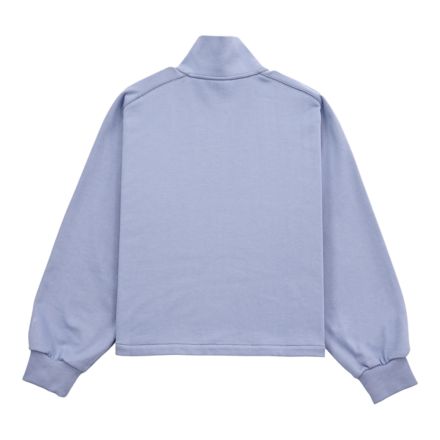 ハーフジップスウェット