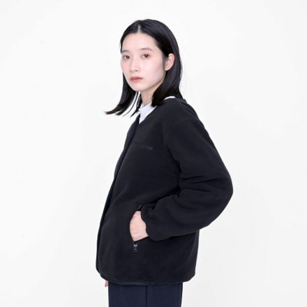 フリースカーディガン