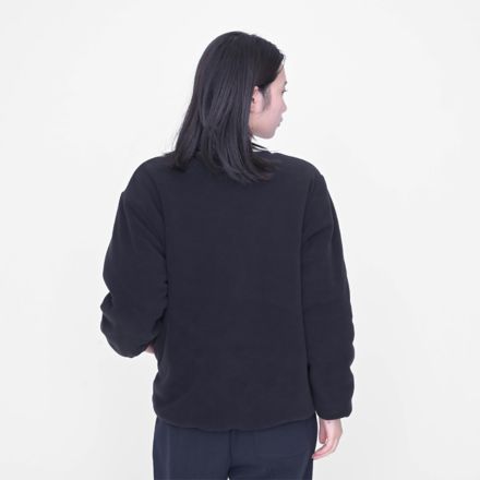 フリースカーディガン