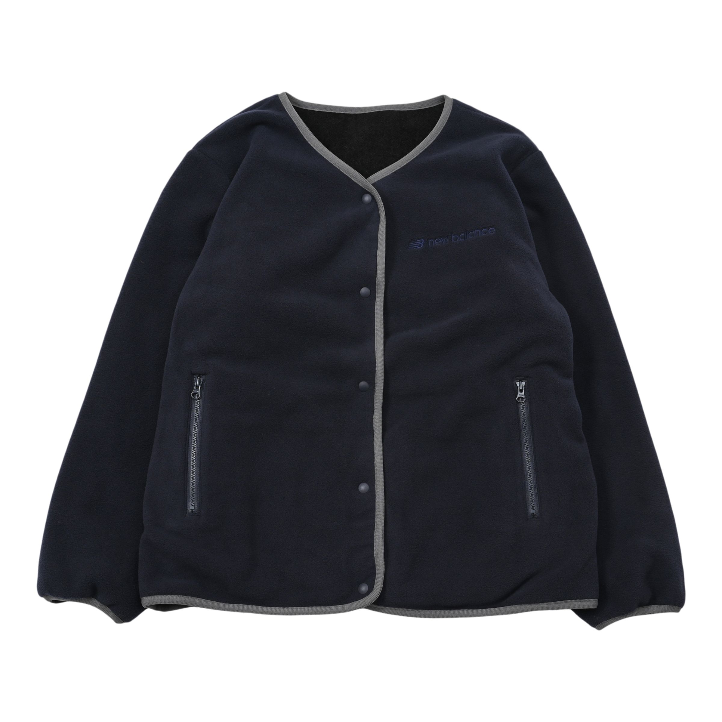 フリースカーディガン