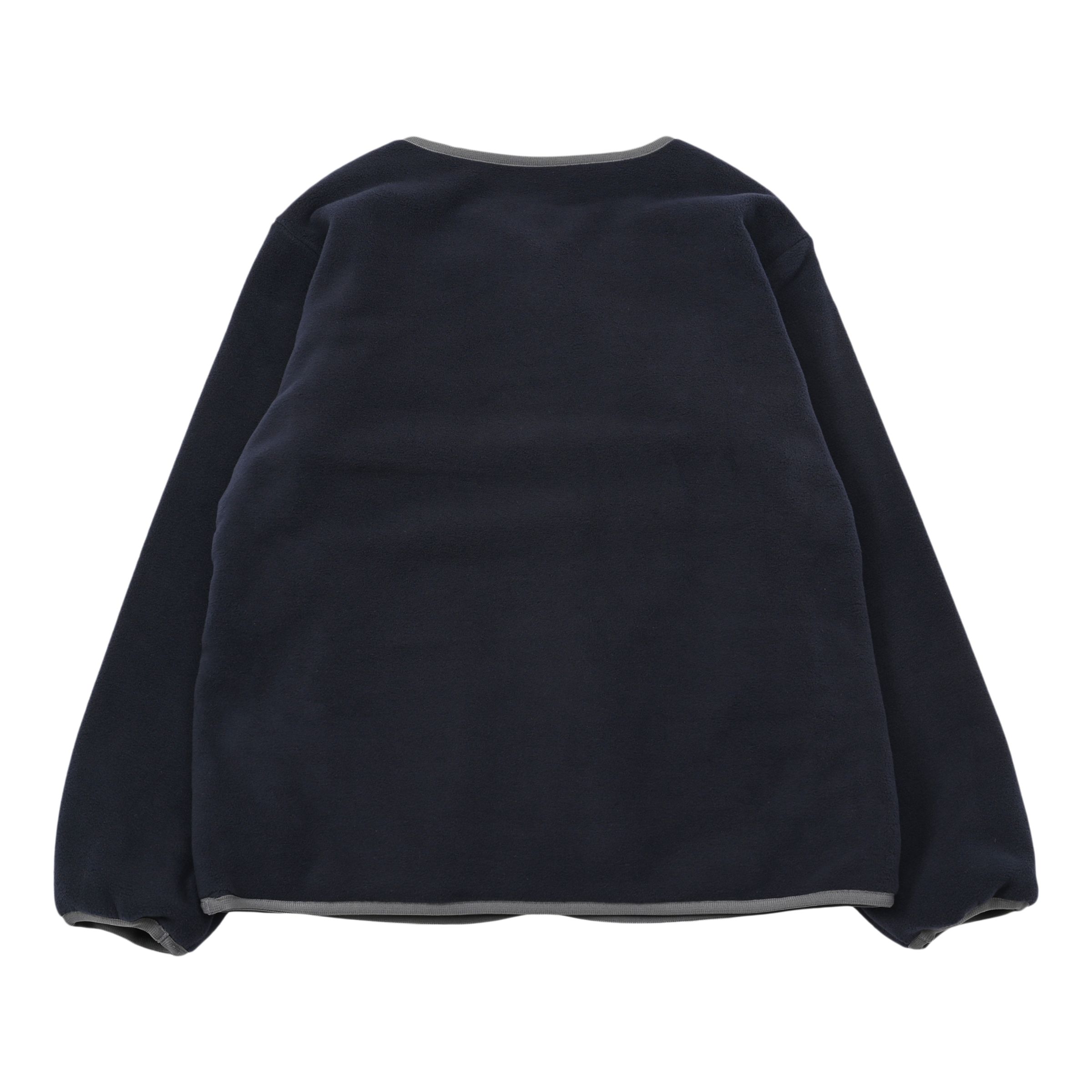 フリースカーディガン