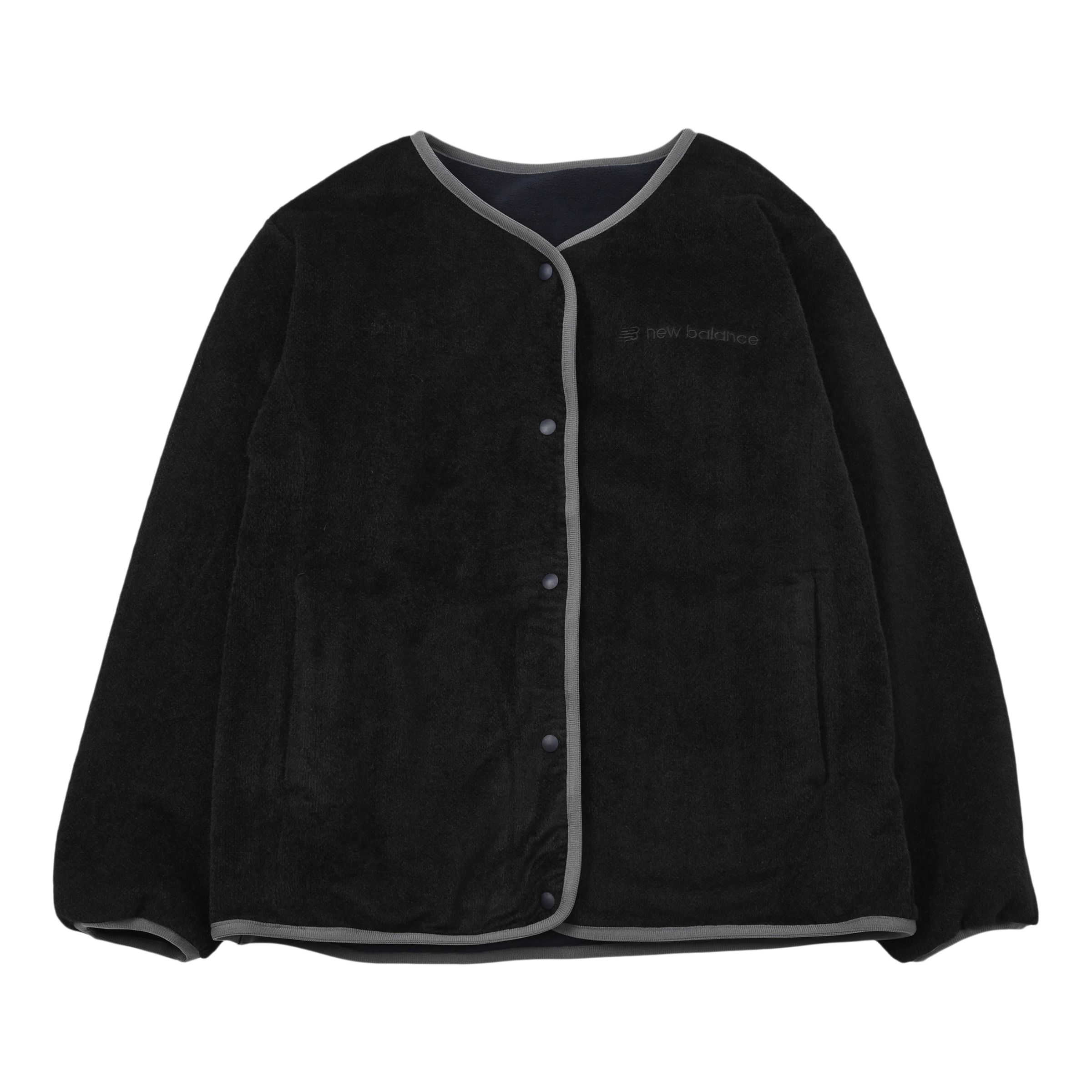 フリースカーディガン