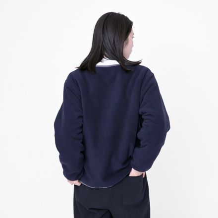 フリースカーディガン