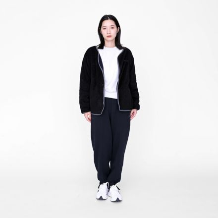 フリースカーディガン