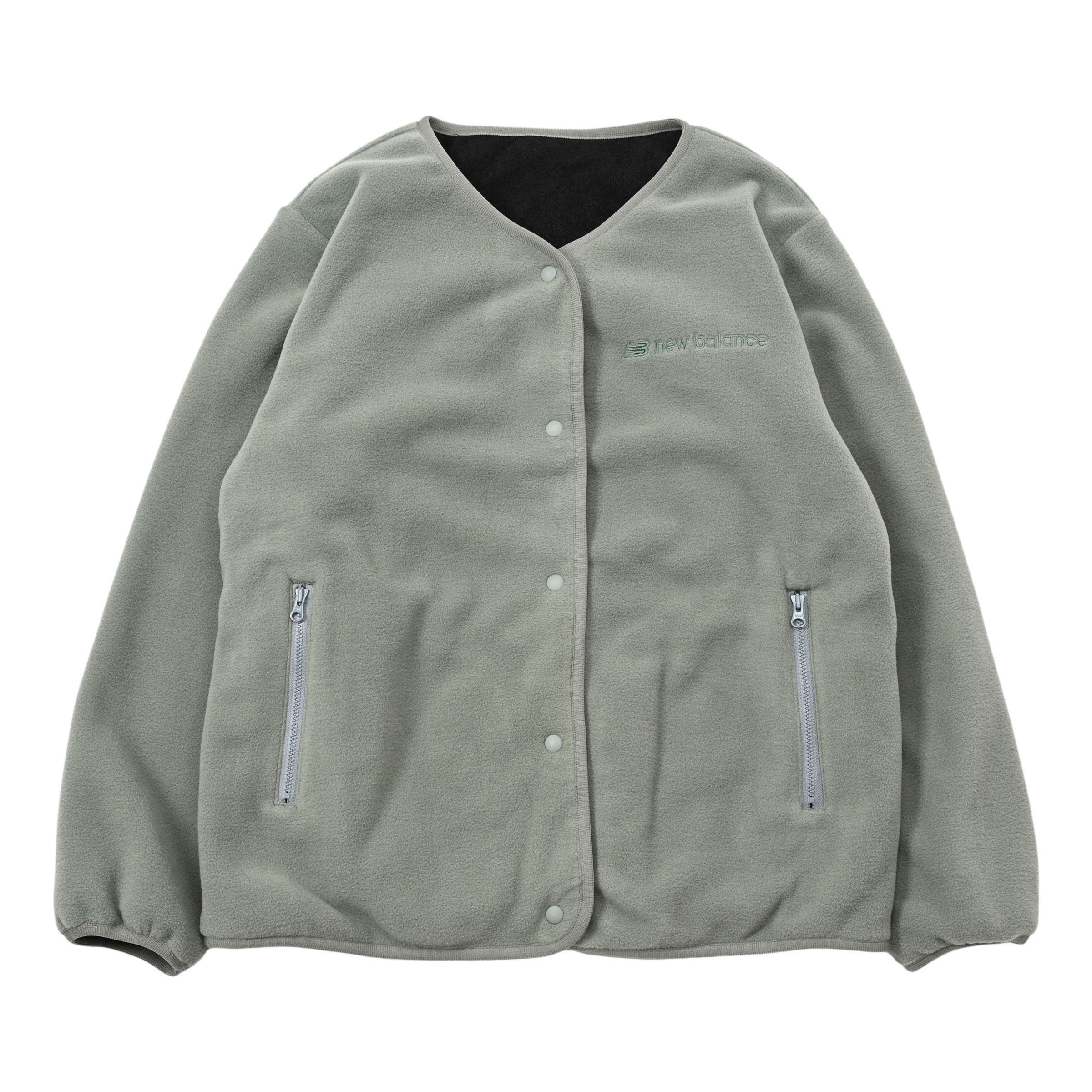 フリースカーディガン