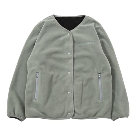 フリースカーディガン