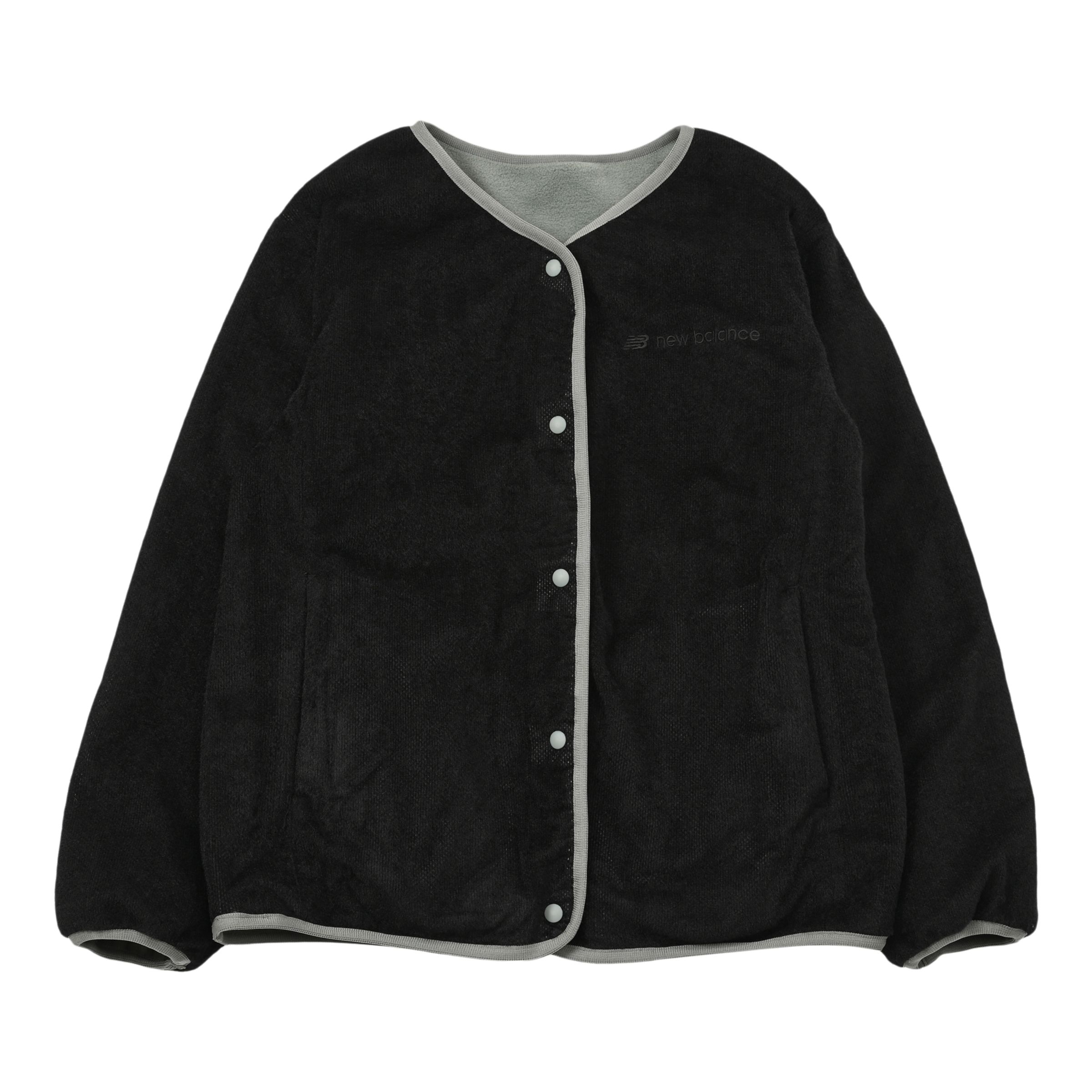 フリースカーディガン