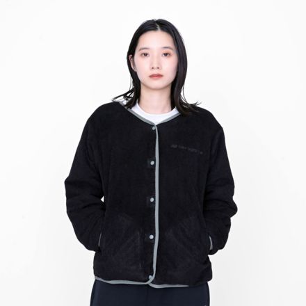 フリースカーディガン