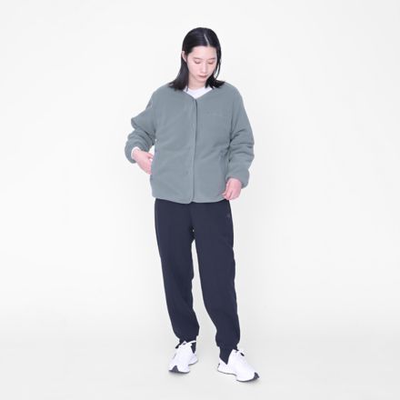 フリースカーディガン