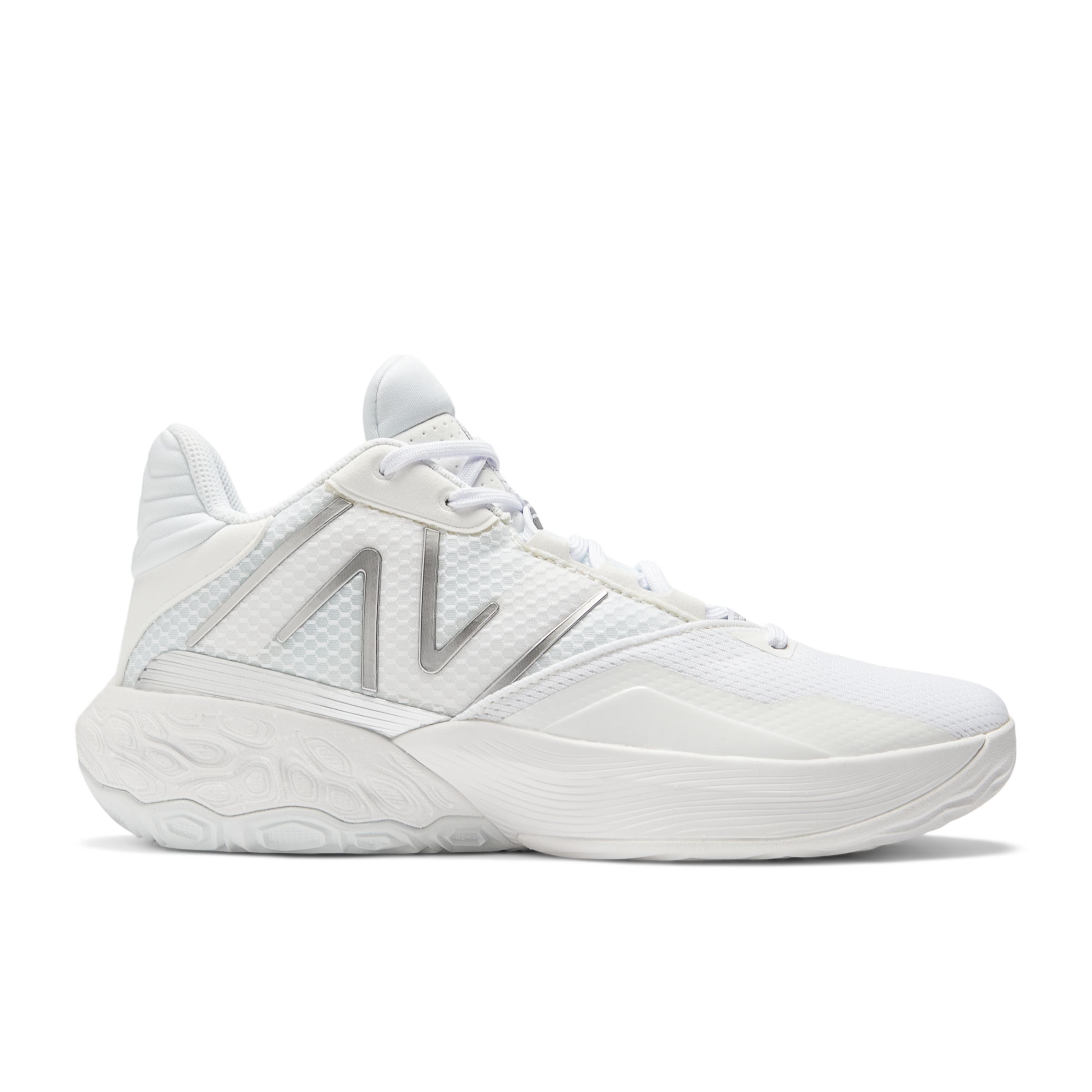 뉴발란스 투웨이 V4  농구화 (자말 머레이 착용) New Balance TWO WXY V4,Optic White with Metallic Silver