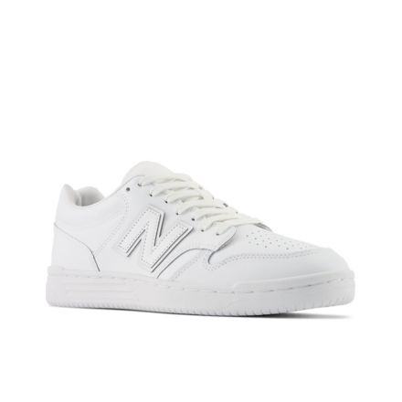 Basket blanche new balance hot sale