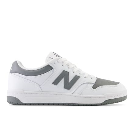 480 Sneakers | White with Harbor Gray - New Balance