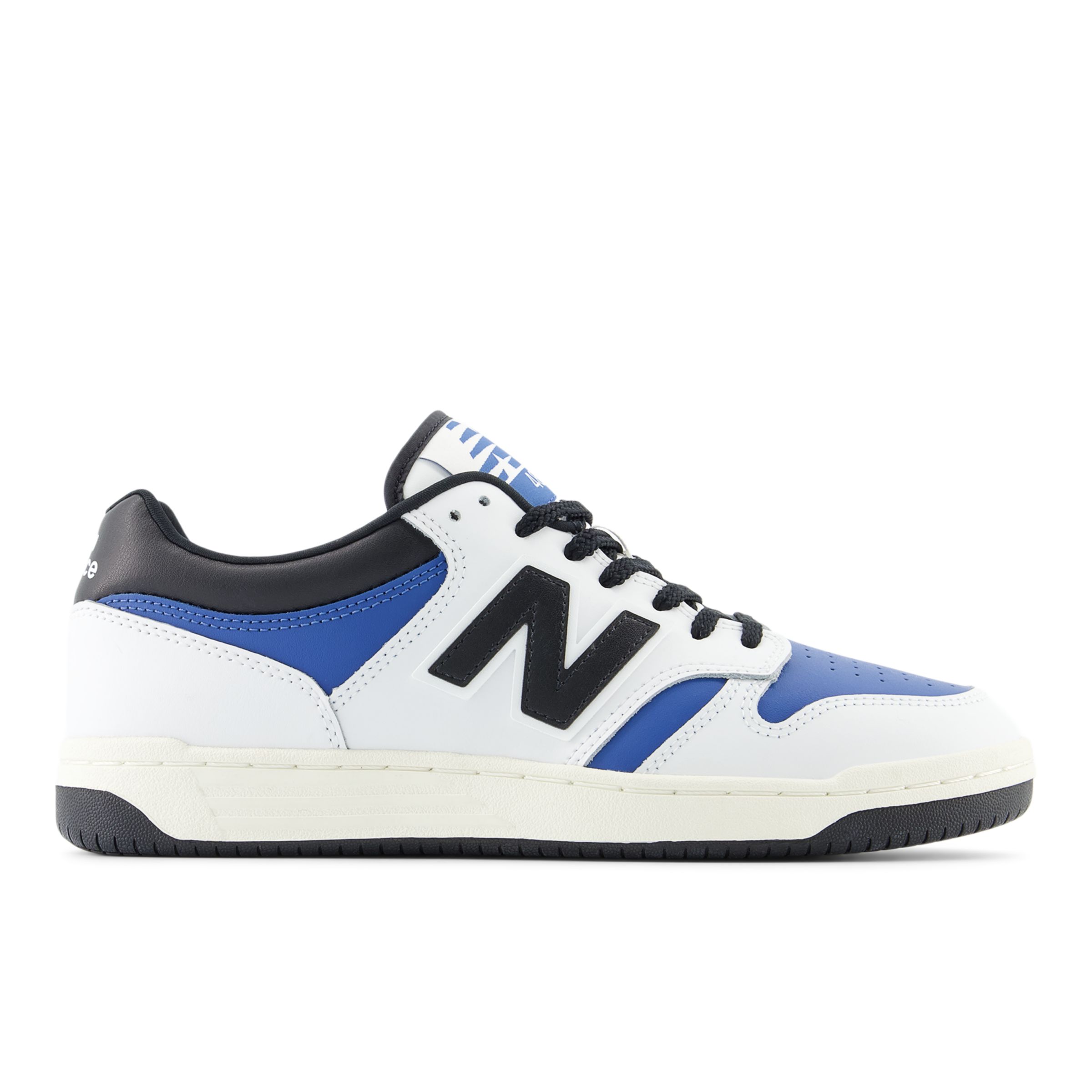 

New Balance Unisex 480 White/Blue/Black - White/Blue/Black