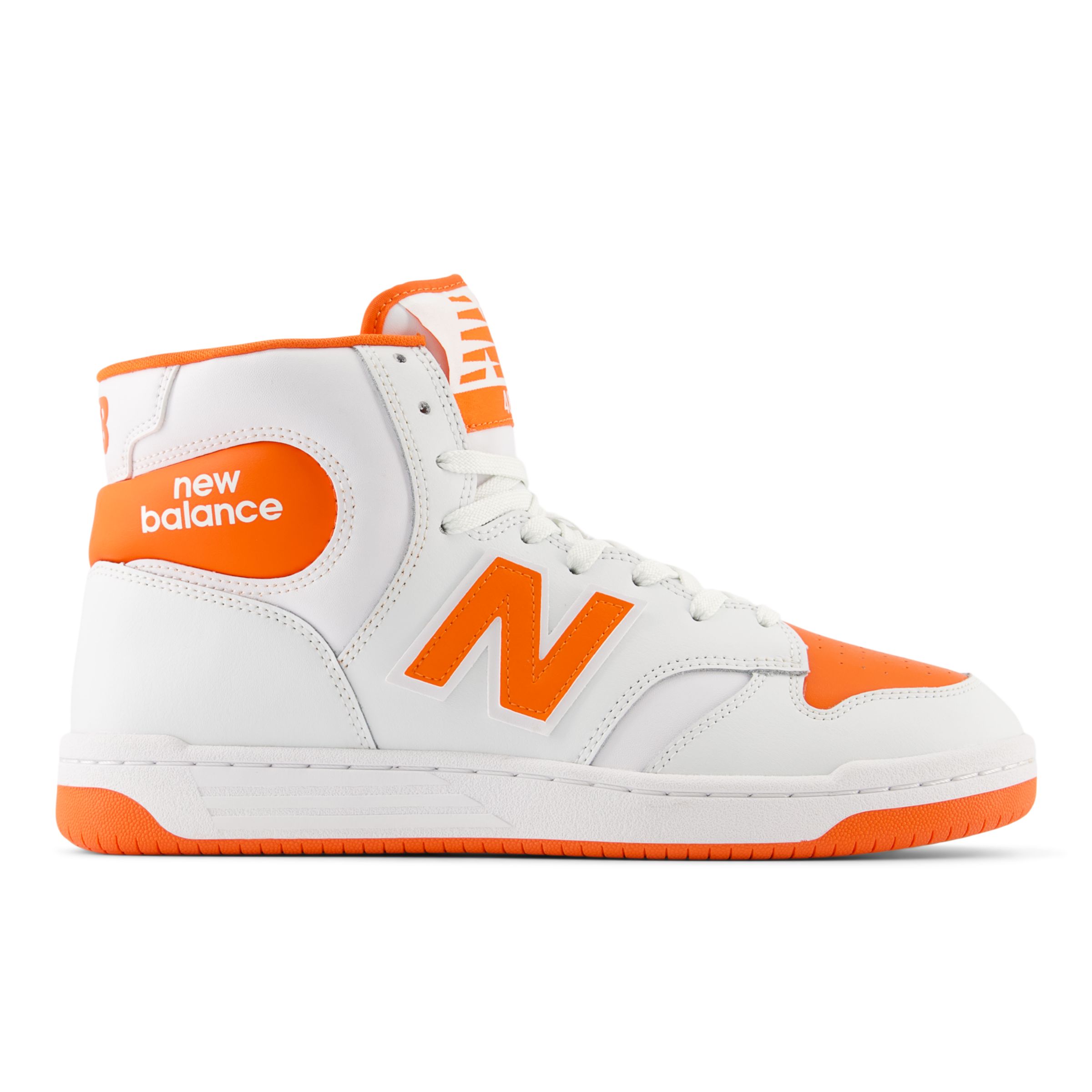 

New Balance Men's 480 White/Orange - White/Orange