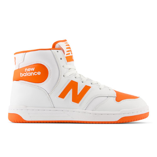

New Balance Men's 480 White/Orange - White/Orange