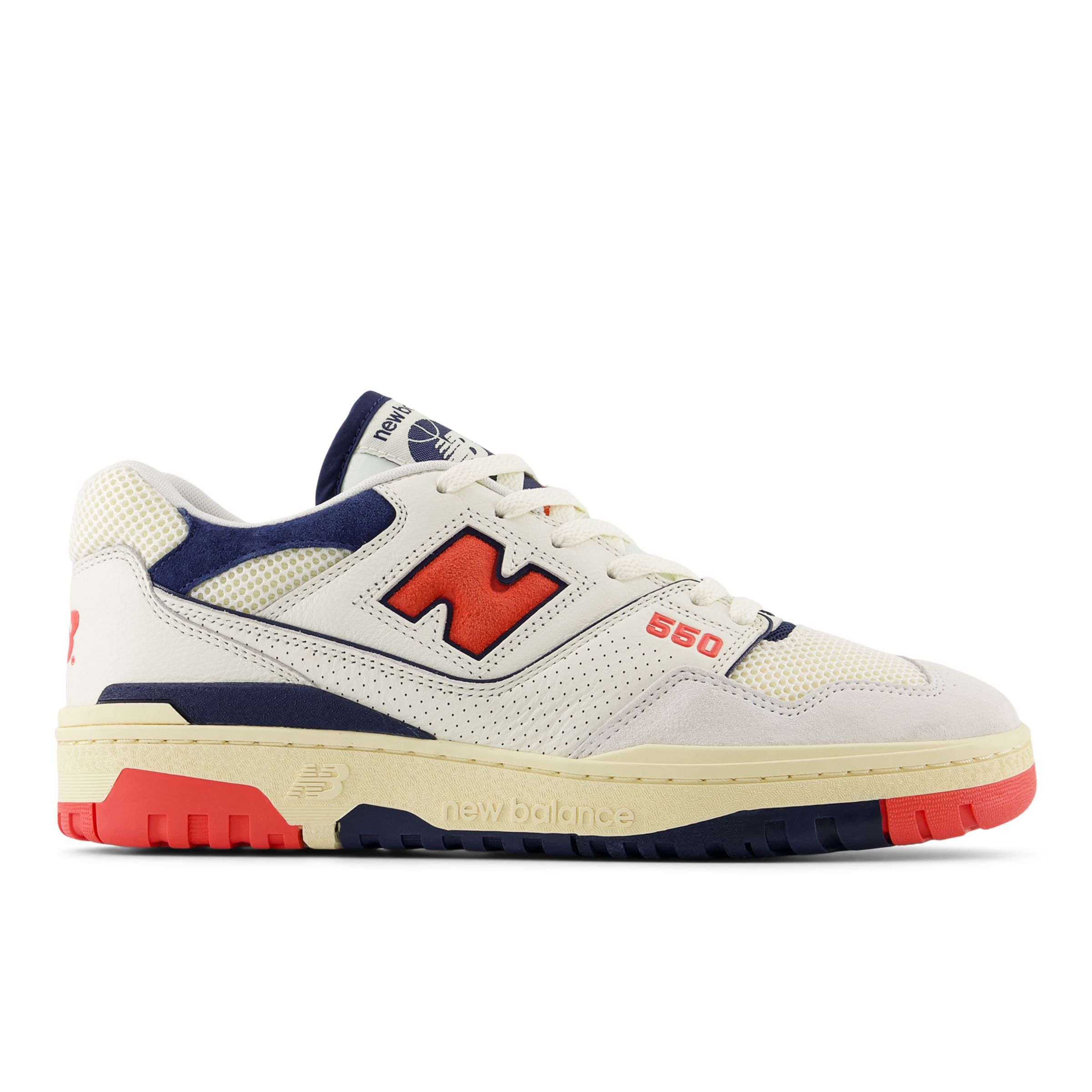 New balance white red and blue hotsell