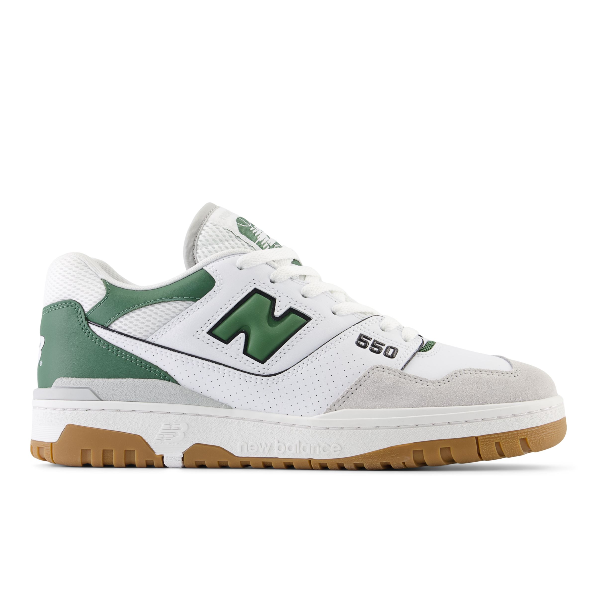 

New Balance Unisex 550 White/Green/Grey - White/Green/Grey