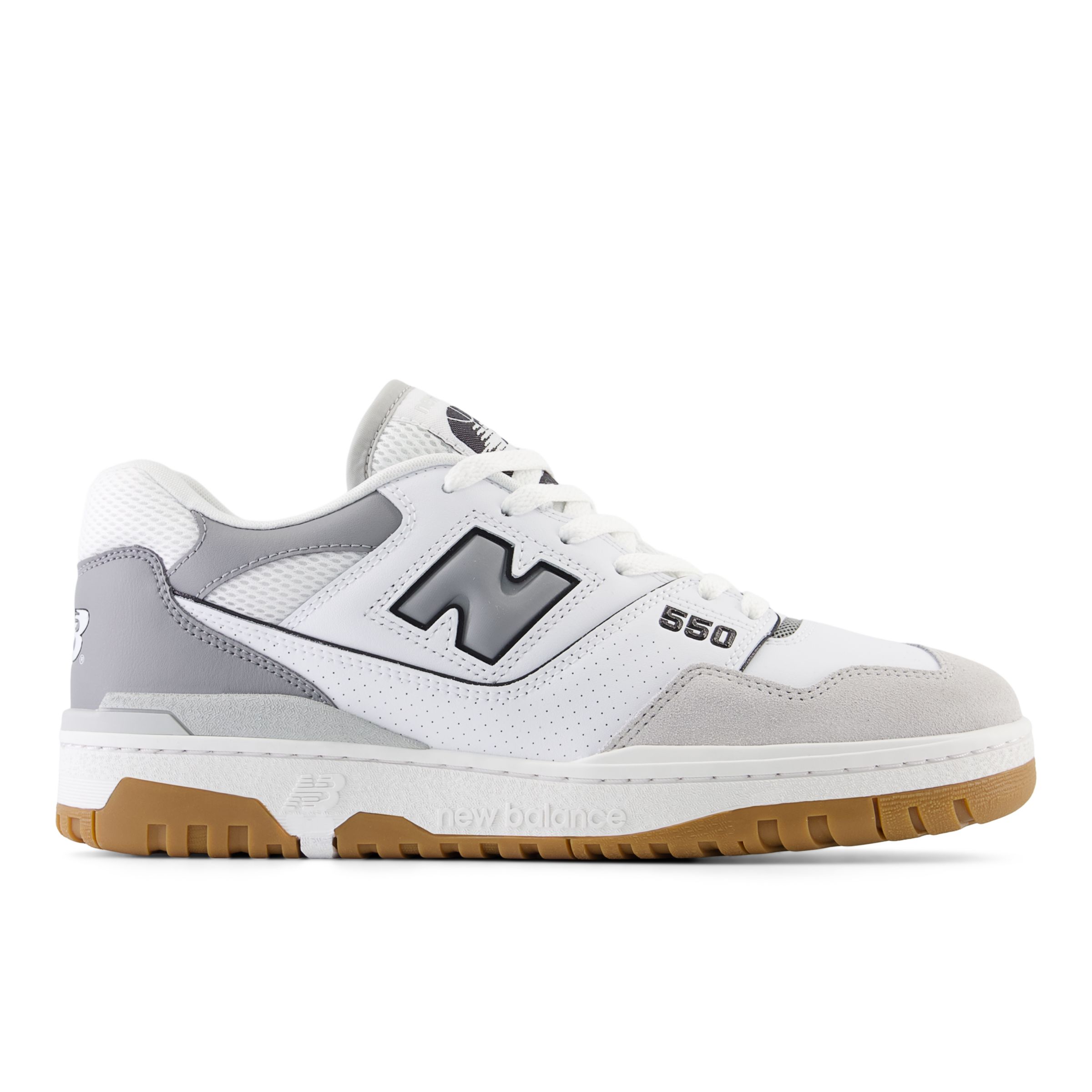 

New Balance Unisex 550 White/Grey - White/Grey