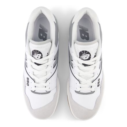 スニーカー New Balance 550 White Black Grey BB550NCL New Balance 550 Concrete Black Casual Shoes Sneakers