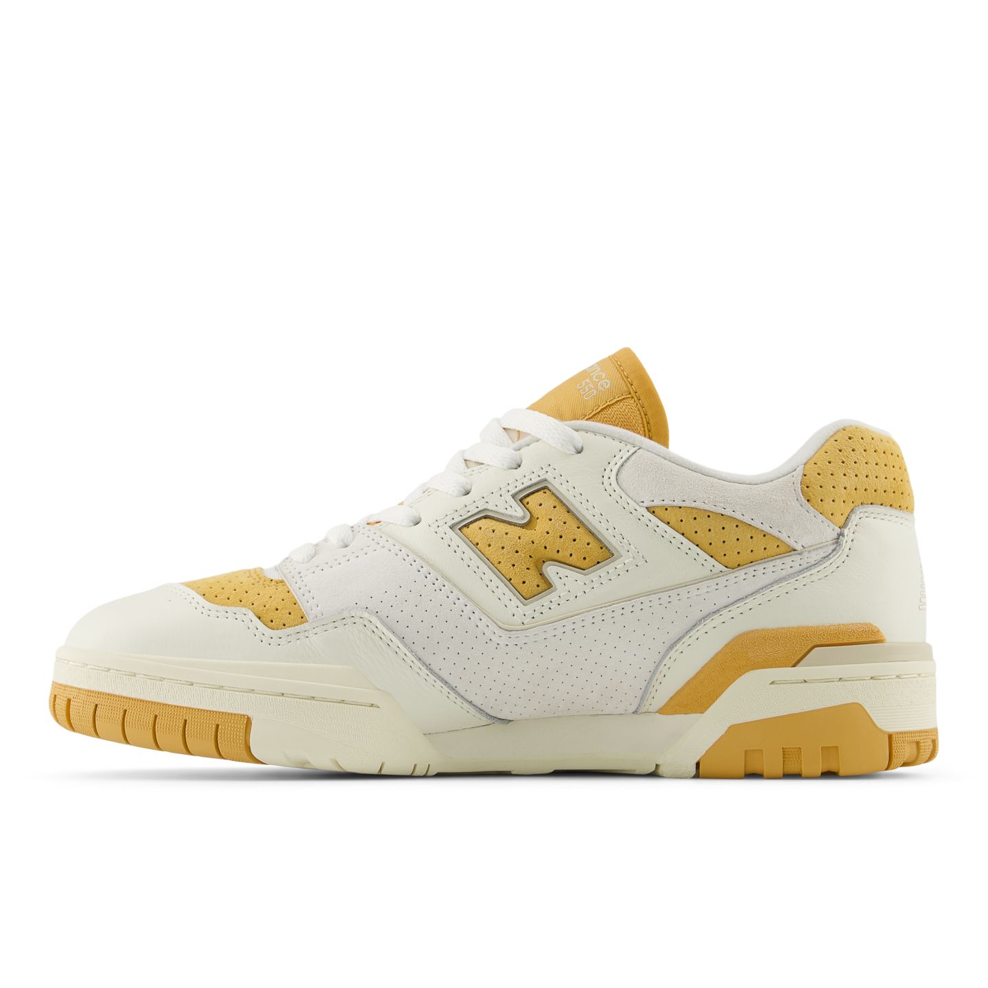 Кроссовки New Balance 550, цвет: Молочный / Абрикосовый — фото 3