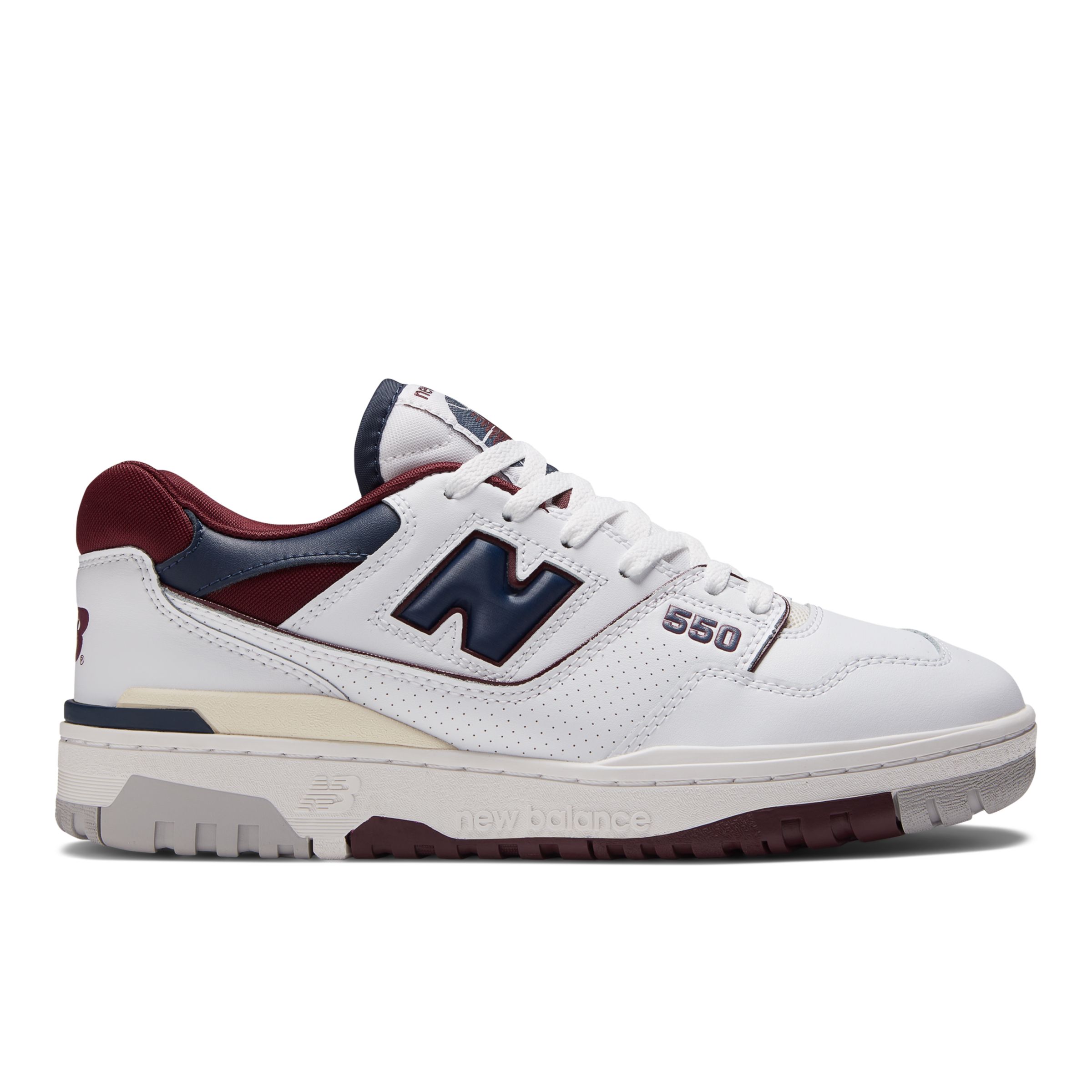 New Balance Unisex BB550 in Roxa, Synthetic, Tamanho 51