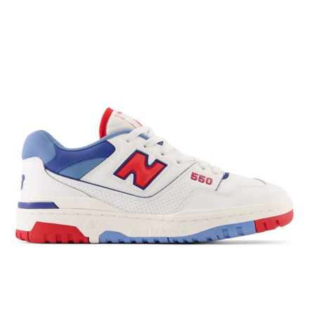 New balance red and blue on sale