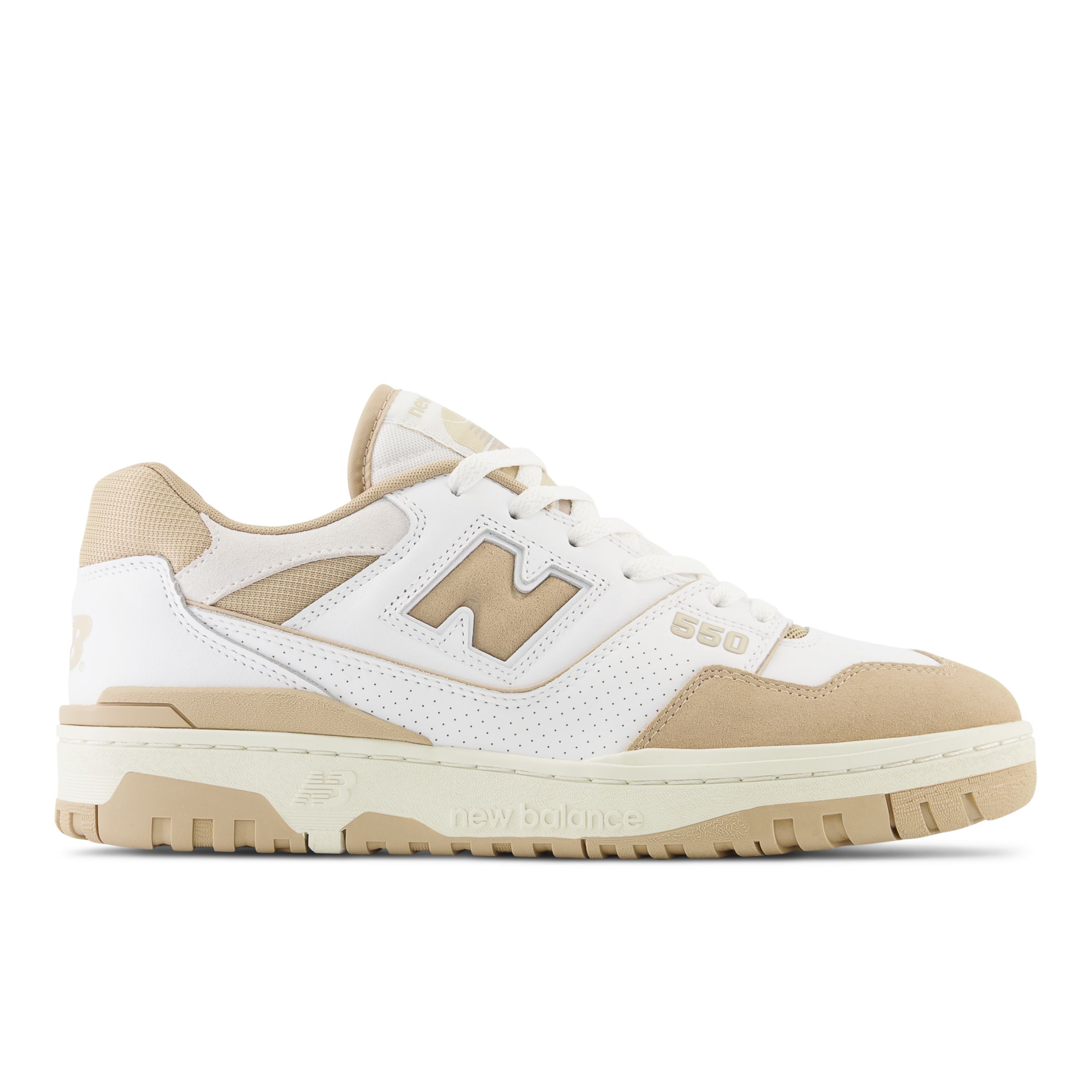 

New Balance Unisex 550 White/Beige/Grey - White/Beige/Grey