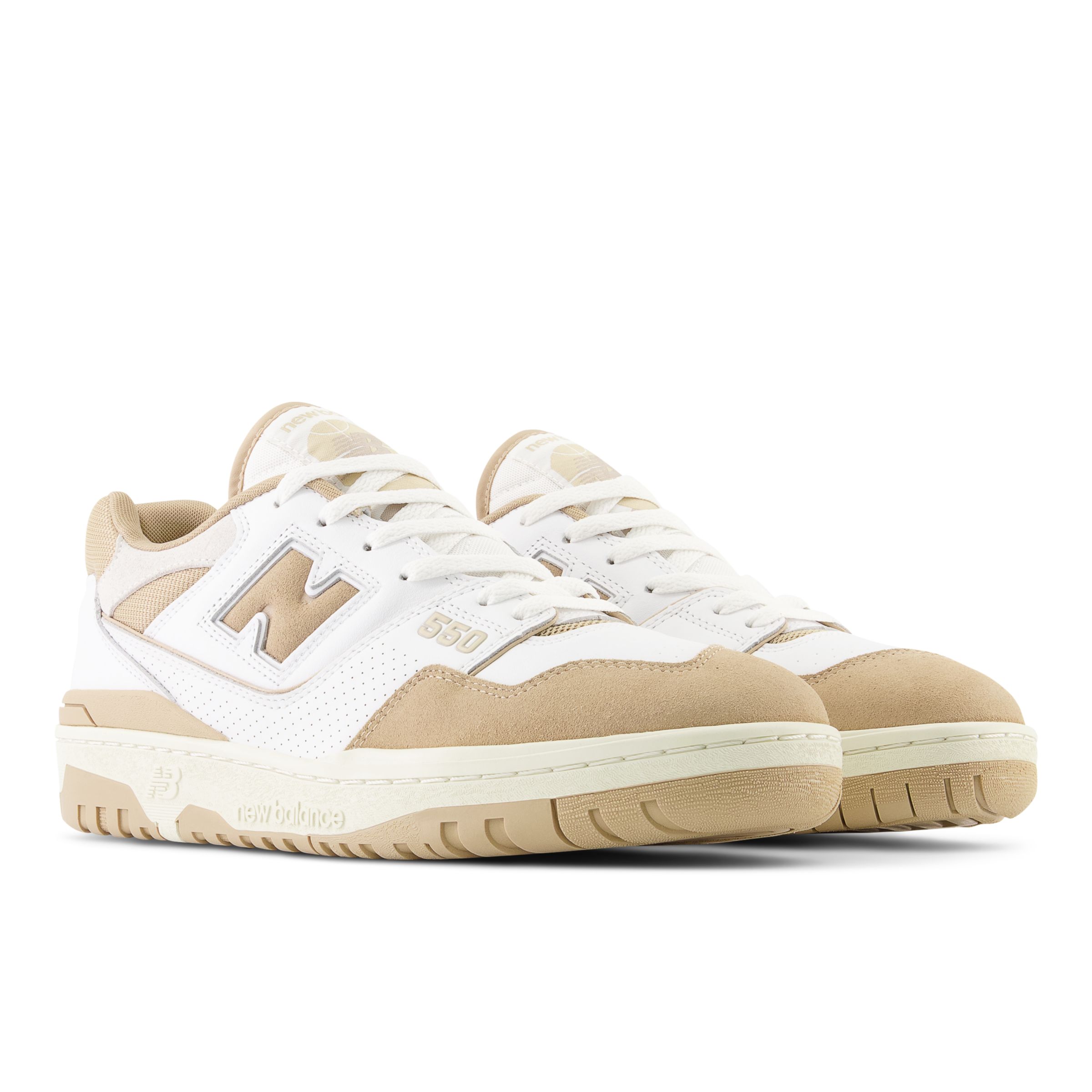 NB公式アウトレット】 550 Low Top Sneakers | White With Raincloud 