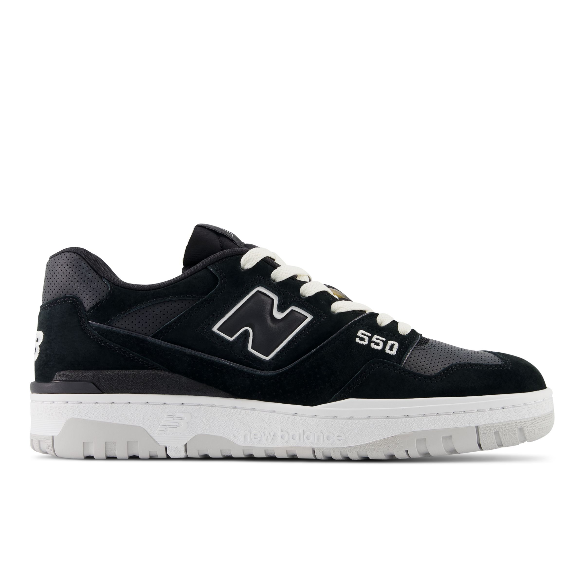 

New Balance Unisex 550 Black/White/Grey - Black/White/Grey