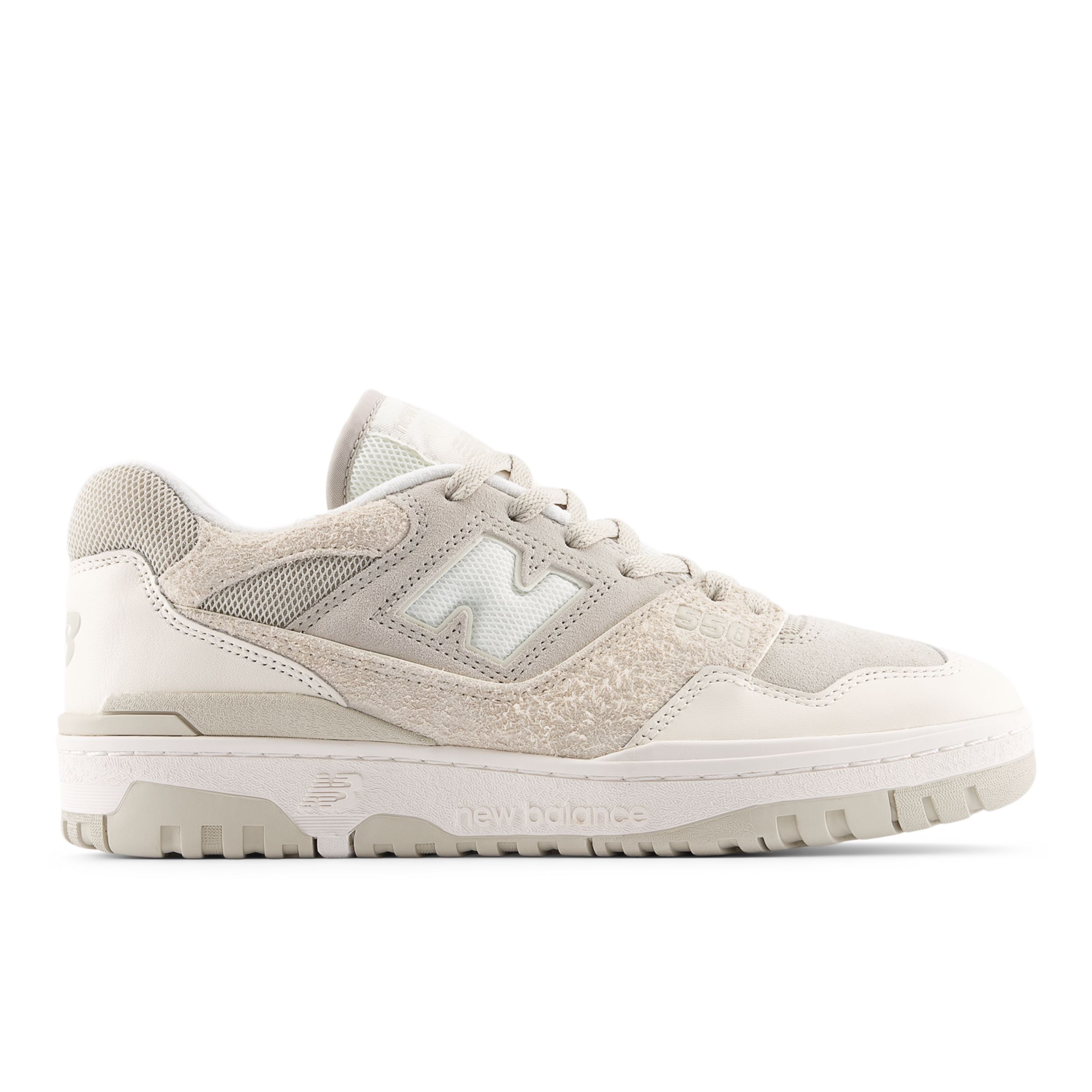 New Balance Unisex 550 Sneakers - Grey/Beige - BB550PYW