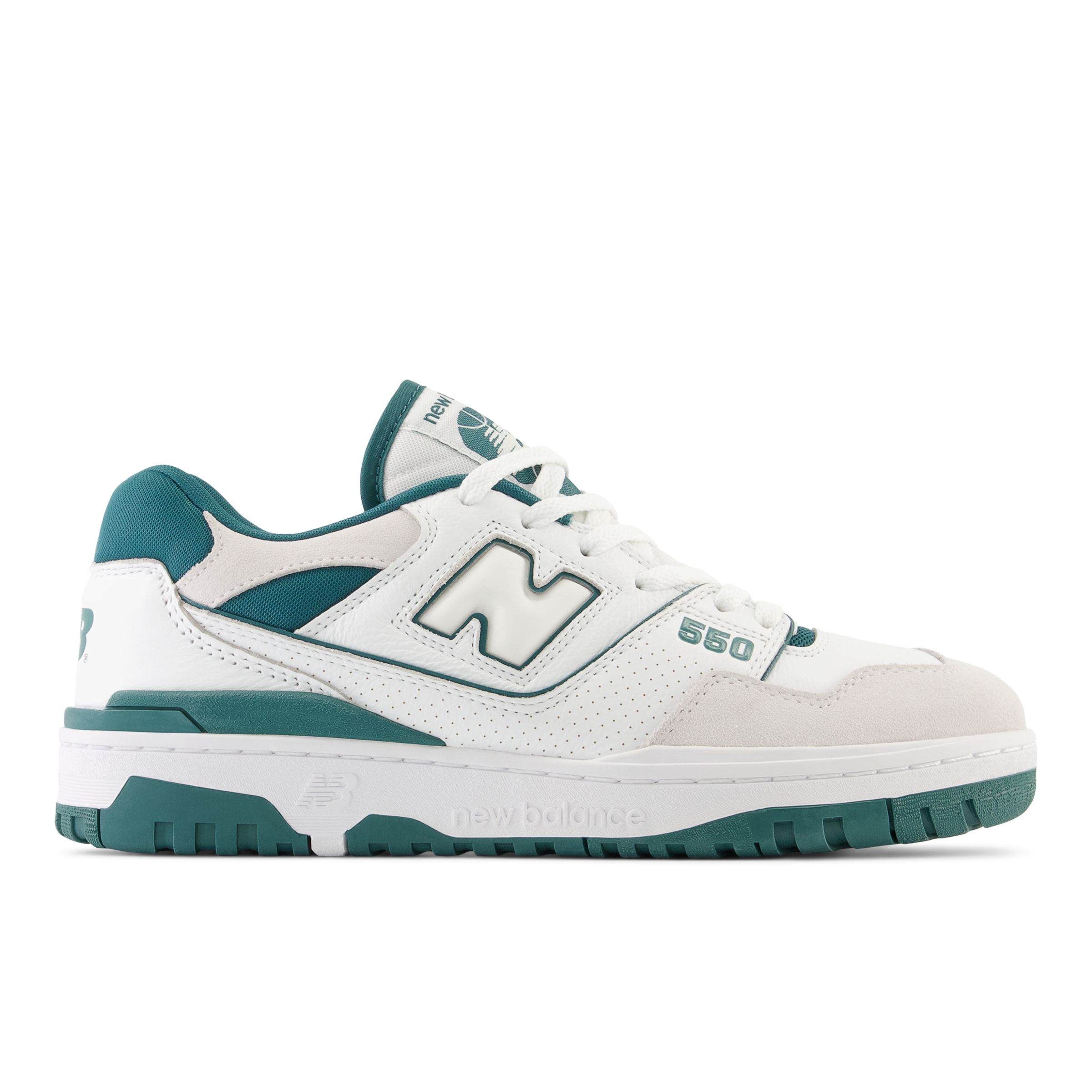 550 Low Top Sneakers  White With Vintage Indigo - New Balance