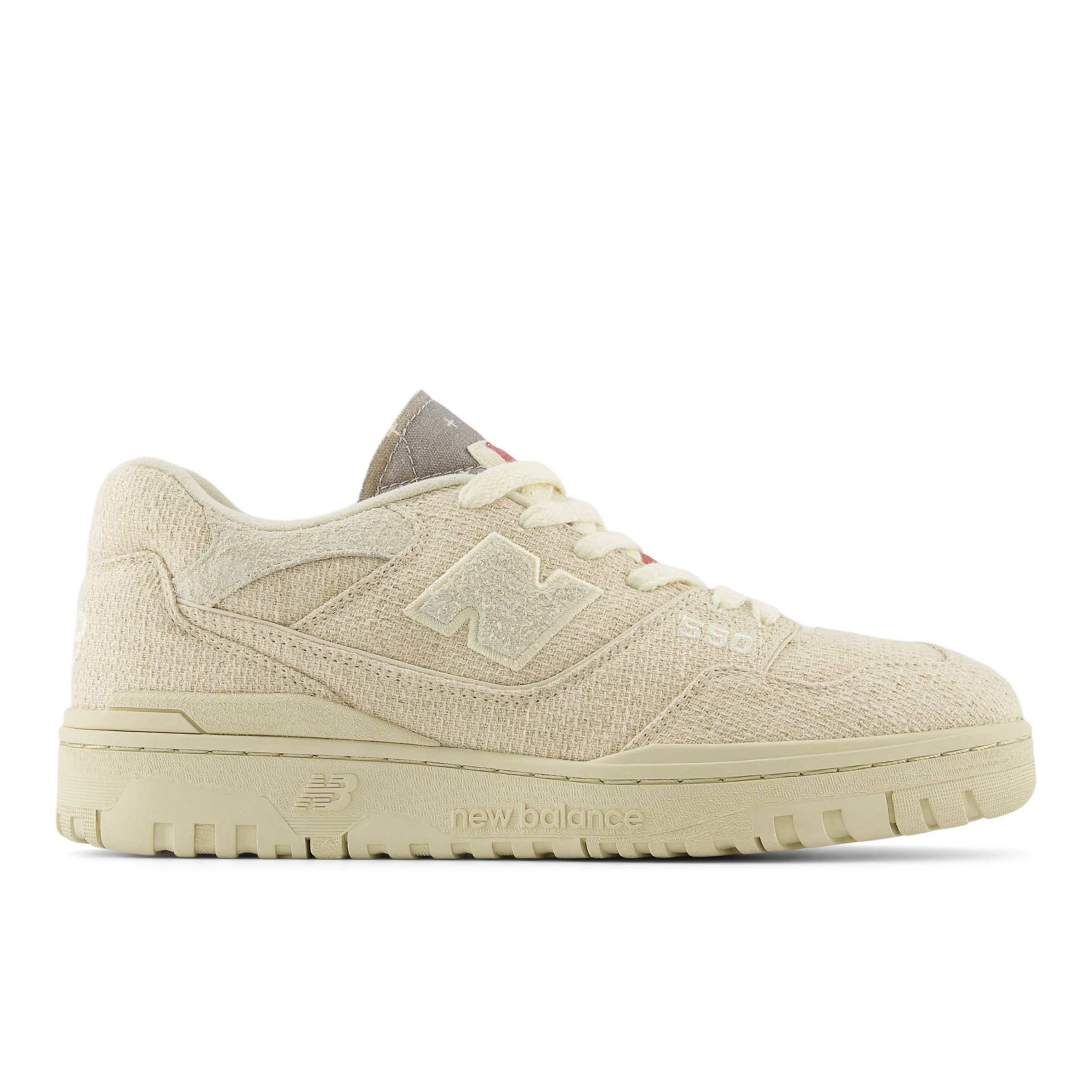 

New Balance Unisex 550 Beige/Red - Beige/Red