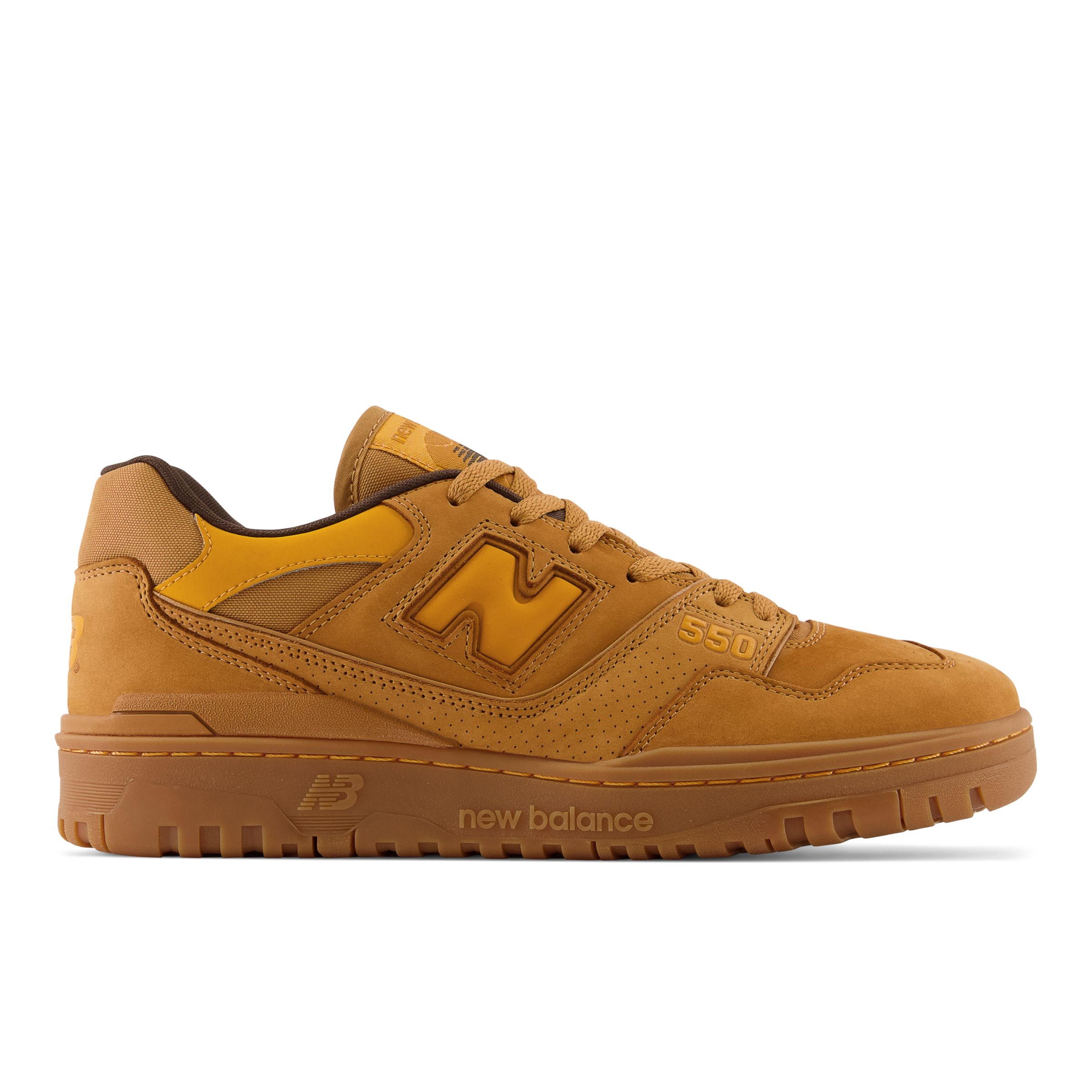 New balance cheap brown suede