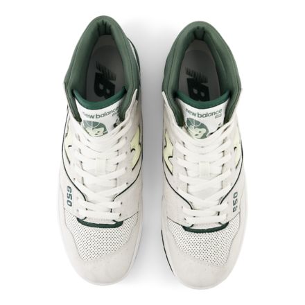 New Balance 650 Sea Salt with Nightwatch Green and Dawn Glow | Image 3