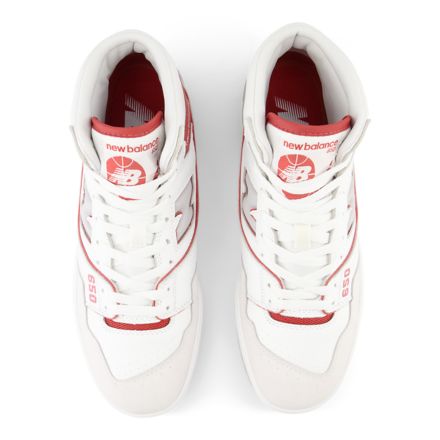 スニーカー New Balance New Balance 650 Sneakers (BB650RWF WHITE RED) NEW BALANCE BB 650 RWW White Red | FulFill