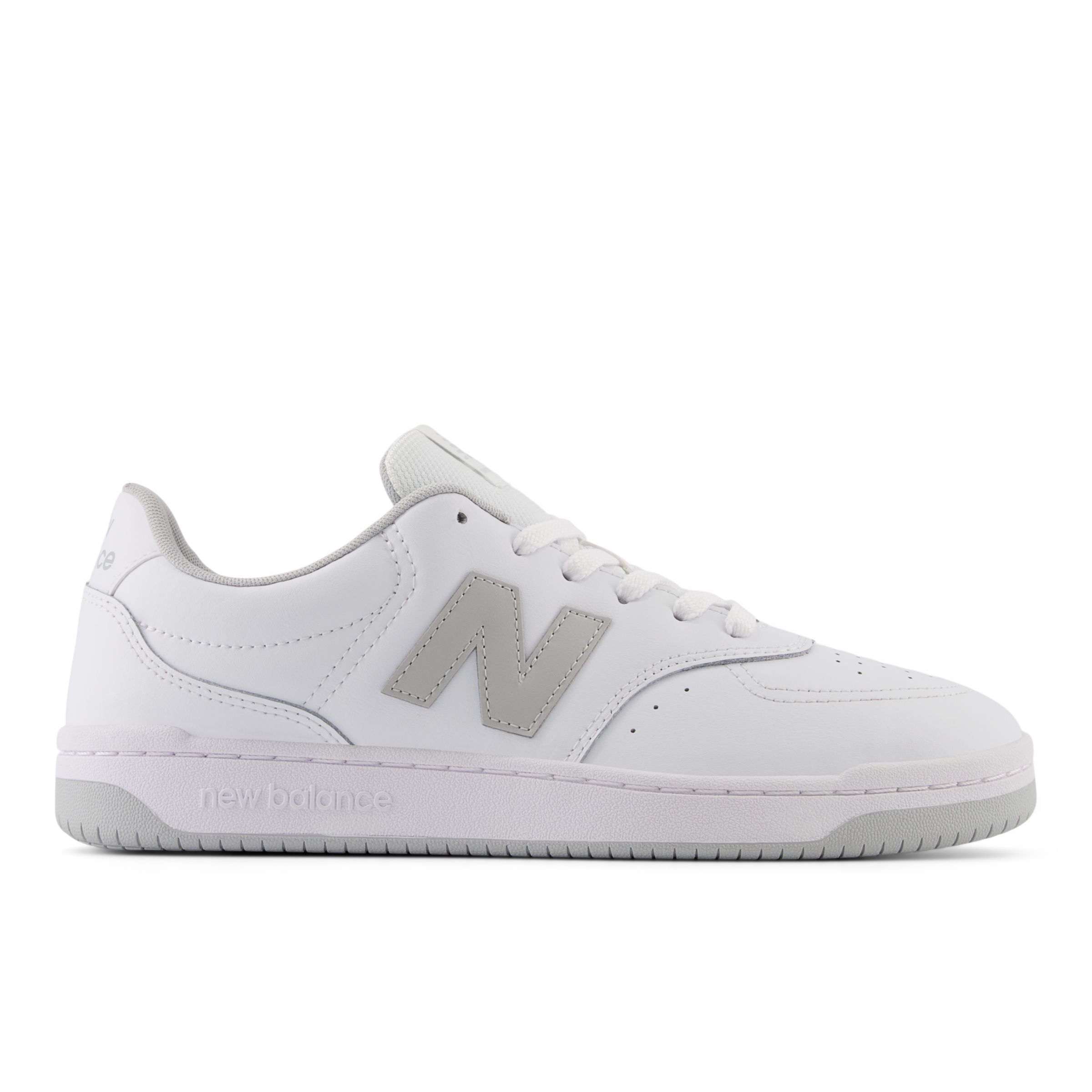 

New Balance Unisex BB80 White/Grey - White/Grey