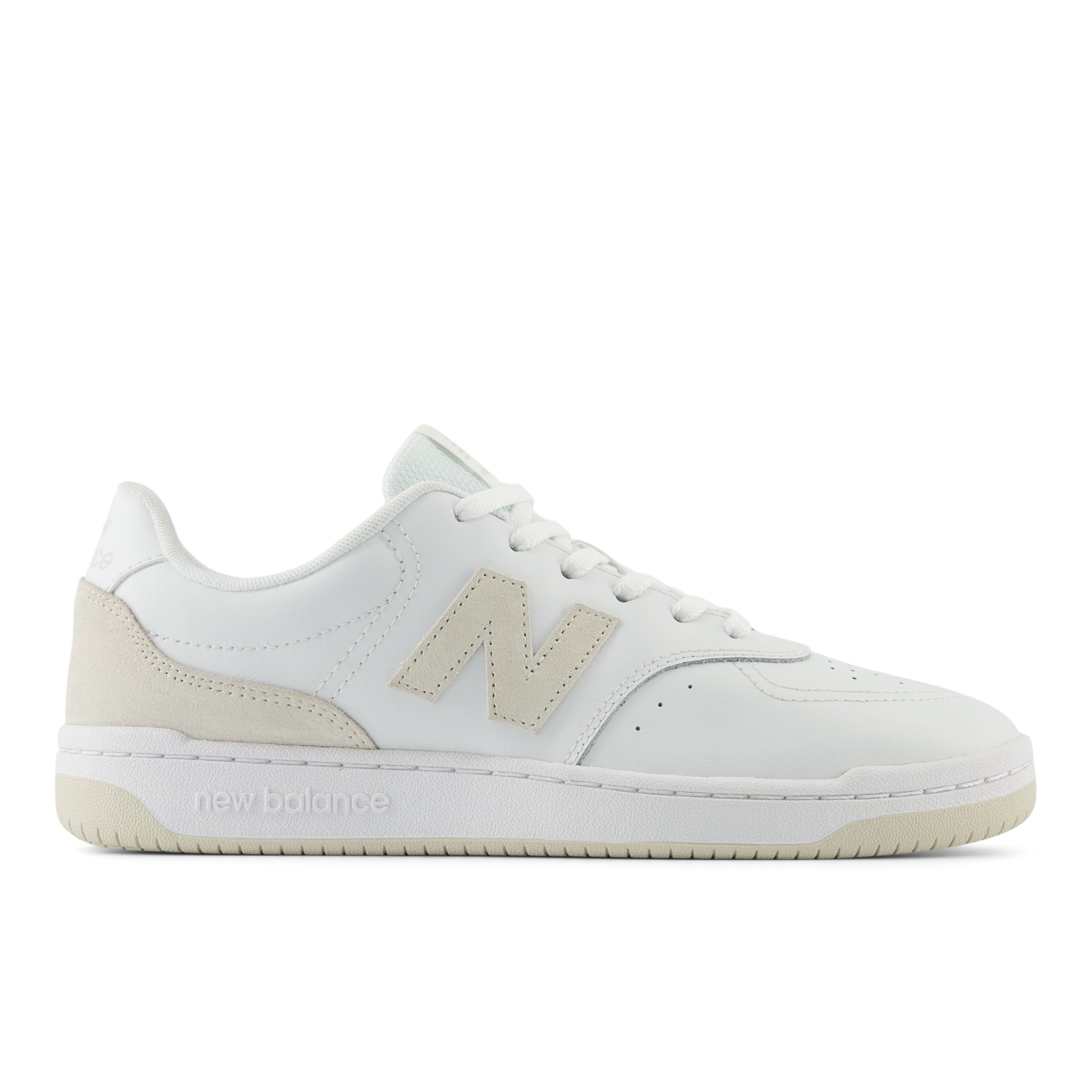 

New Balance Unisex BB80 White/Grey - White/Grey