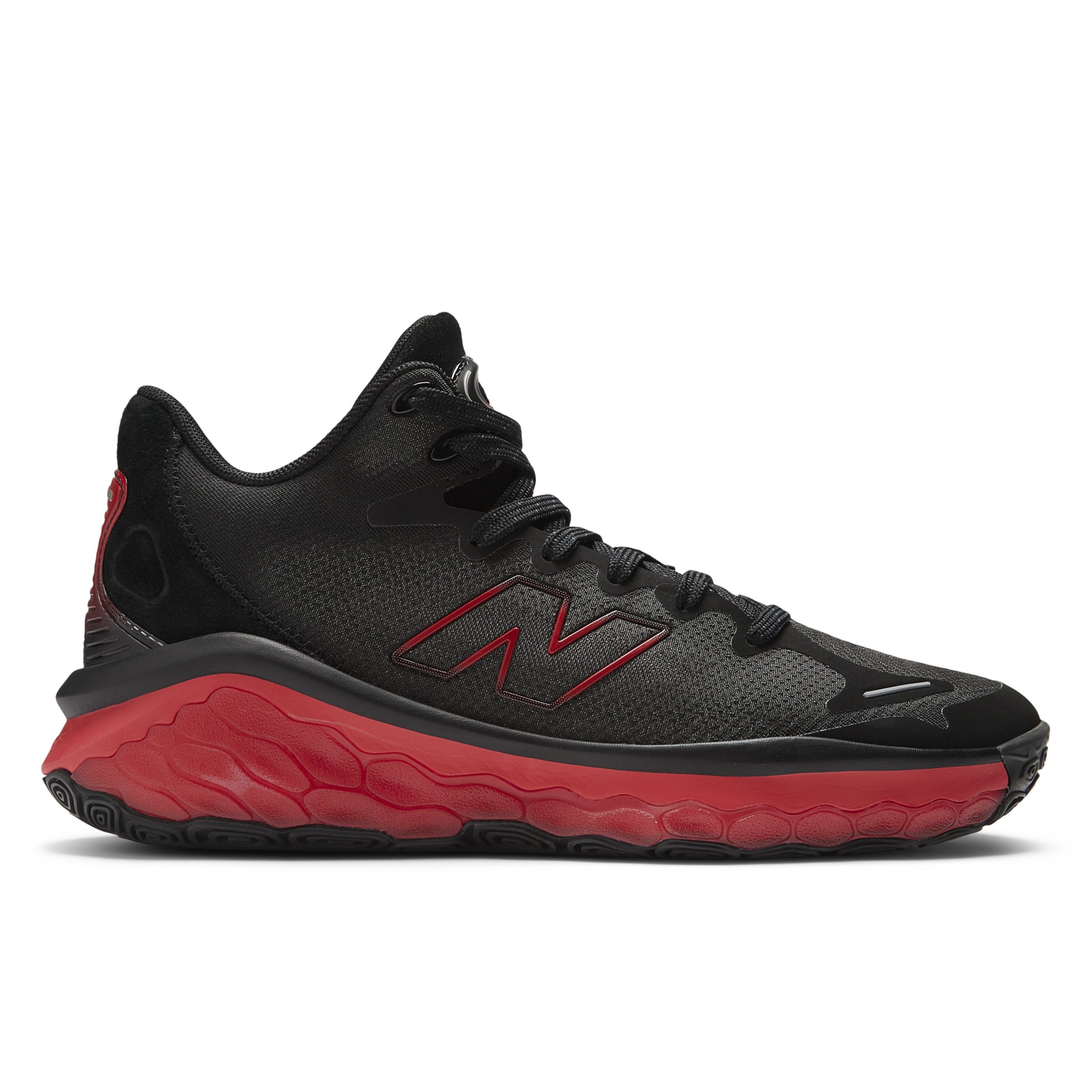 New Balance mens Fresh Foam Sport V2 Sneaker, Black/Phantom, 11 US