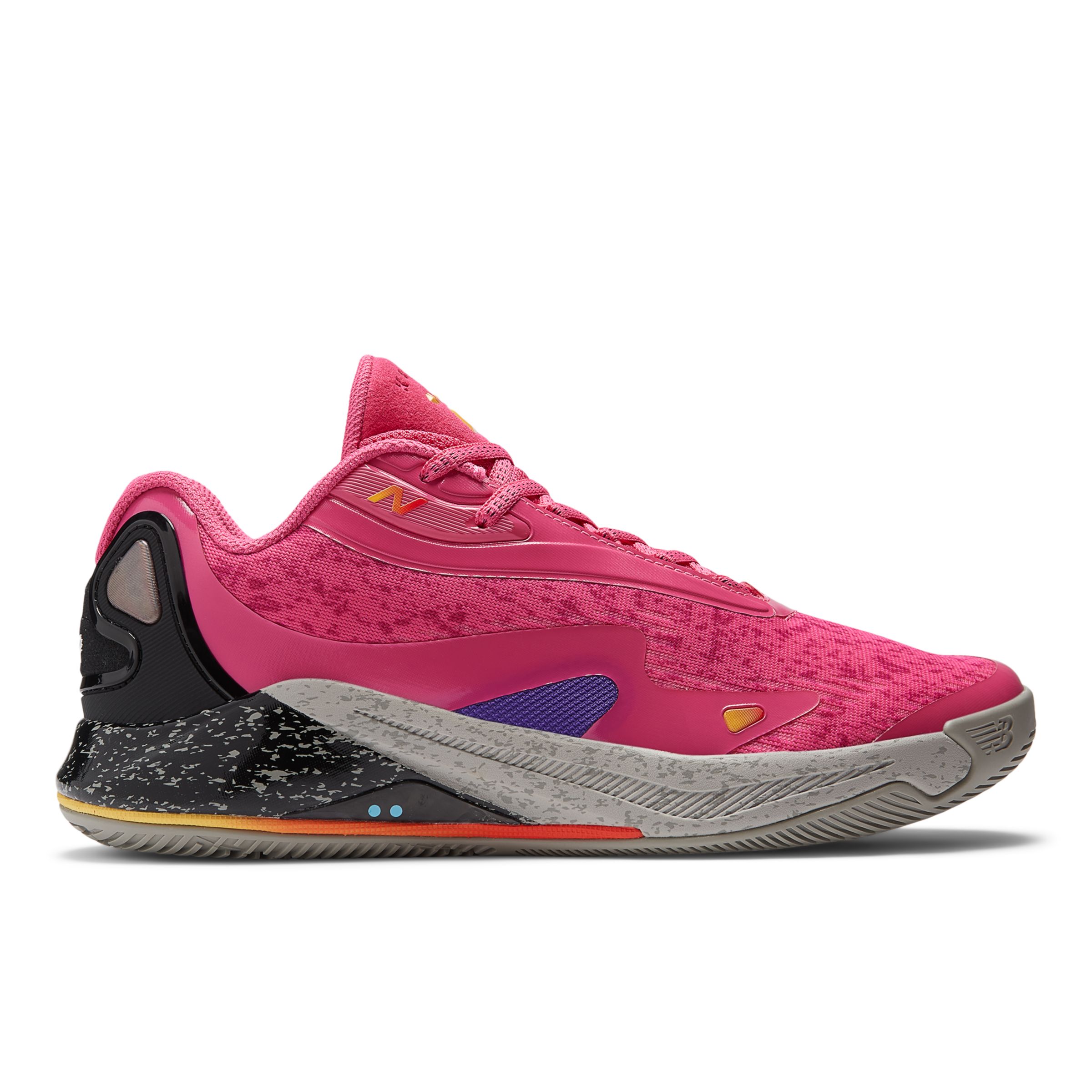 뉴발란스 New Balance KAWHI IV,Hi-pink with Black and Neo Flame