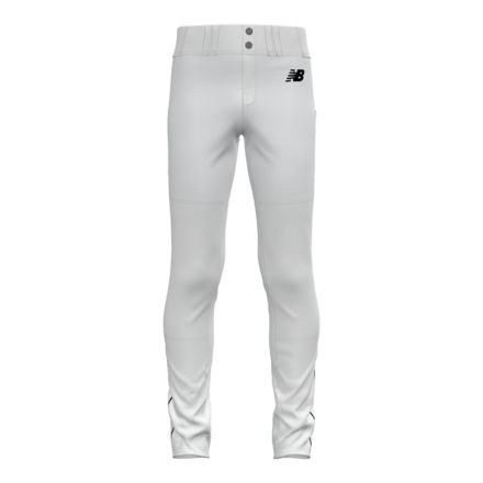 Youth Adversary 2 Pant Piped Tapered, WHITE with BLACK, BBP316WN
