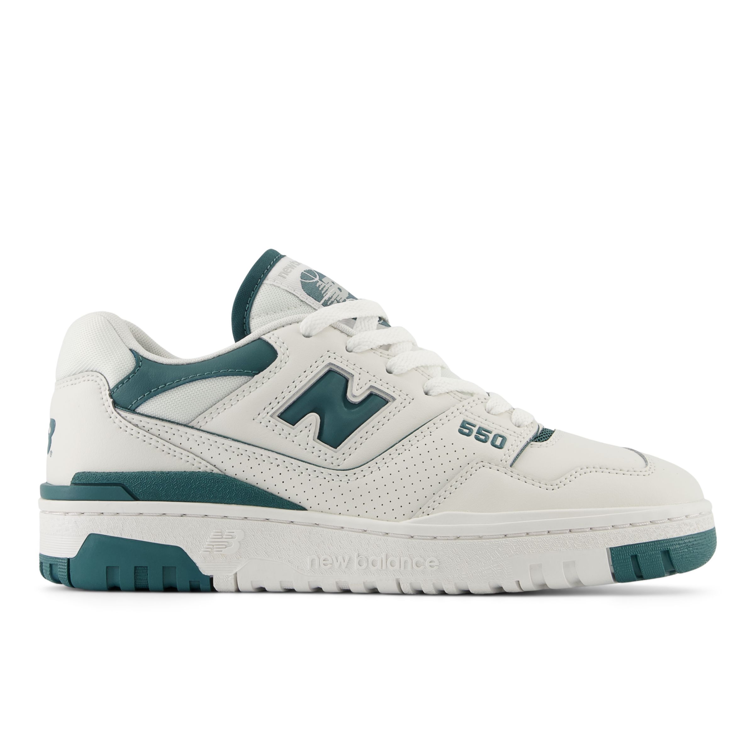 

New Balance Women's 550 Grey/Green - Grey/Green