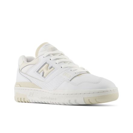 New balance grey and white best sale