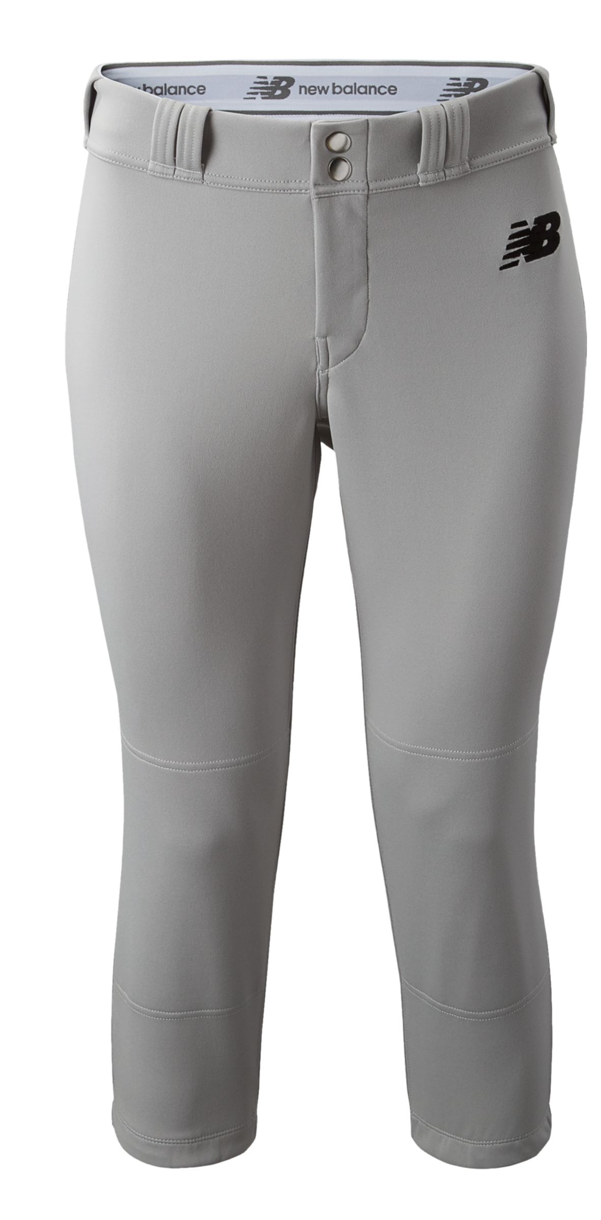 New Balance Kids' Youth Contour Pant Mid Calf Solid Grey - Grey