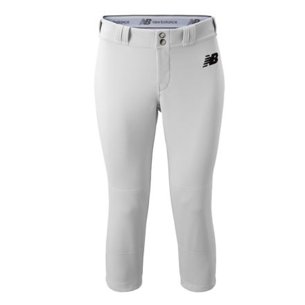 Youth Contour Pant Mid Calf Solid, WHITE, BGP311WT