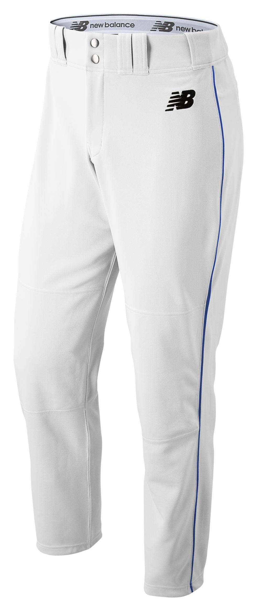 

New Balance Men's Adversary 2 Baseball Piped Pant Athletic White/Blue - White/Blue